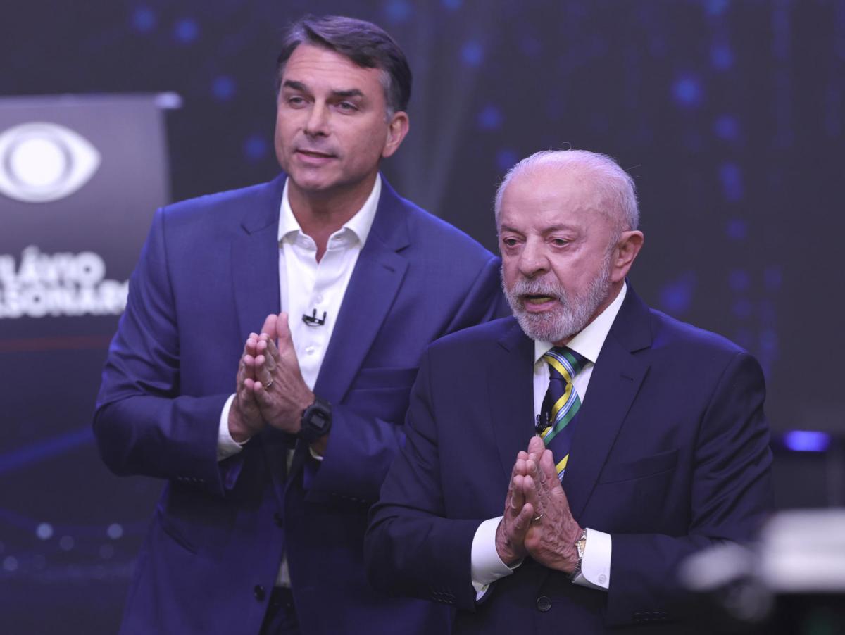 Castración química para violadores y la guerra al narco: los momentos más insólitos del debate en Brasil entre Lula y Flávio Bolsonaro
