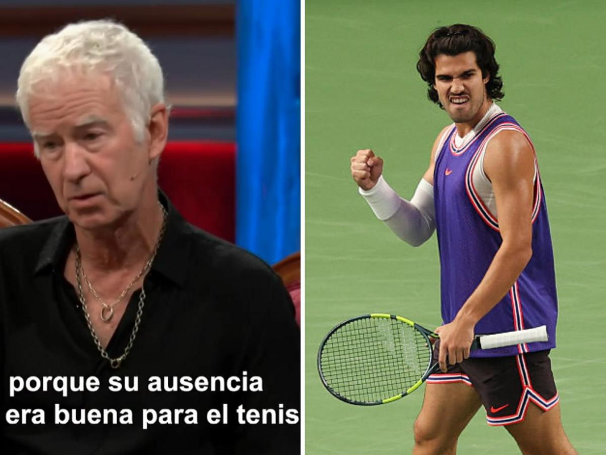 La declaración de amor de John McEnroe a Carlos Alcaraz: "Es lo mejor que le ha pasado al tenis en los últimos 10 años"