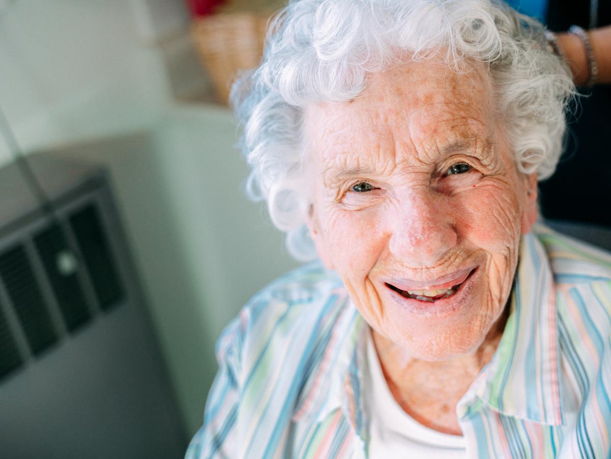 Pierina, 110 años, sobre el secreto de su longevidad: "Nada de tabaco ni alcohol, y mucho amor a los demás"