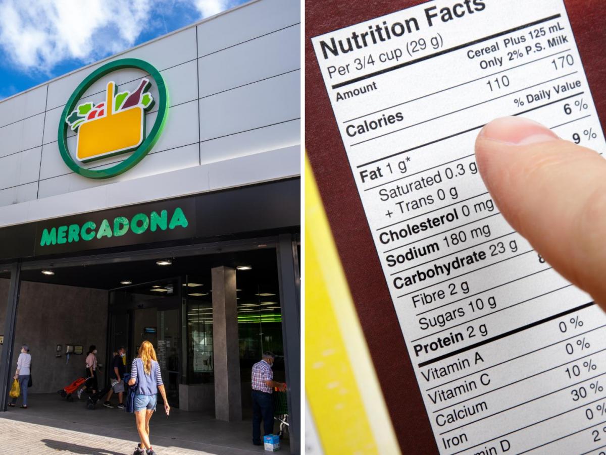 Mercadona agranda la letra de las etiquetas de sus productos y cambia la forma de mostrar los valores nutricionales: así son desde ahora
