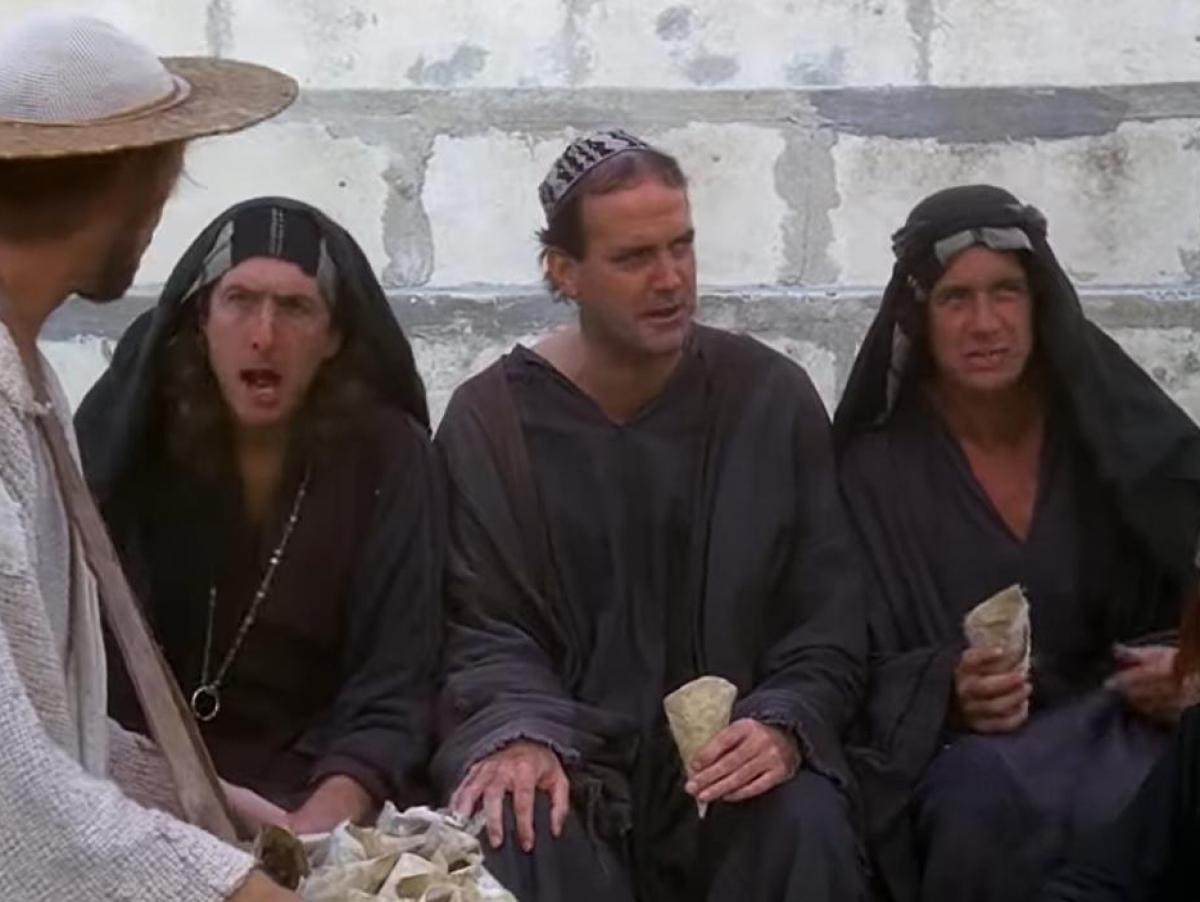 Recrean con esta mítica escena de La vida de Brian todo lo que ha pasado con los partidos de izquierda: van 370.000 reproducciones y subiendo