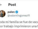 Su familia se va de vacaciones, él no puede ir y ojo a lo que hacen: no todo es lo que parece