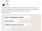 Un cliente le pregunta a su abogada cuándo tienen el juicio y la respuesta de esta es asombrosa