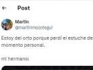 Le dice a su hermano que ha perdido el estuche de los auriculares: su respuesta es de traca