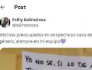 Escucha una fuerte discusión en el piso de unos vecinos y coloca este cartel: un ejemplo a seguir