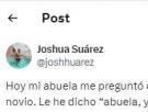 Le dice a su abuela que no está preparado para el amor y la réplica de ella se lleva 9.000 'me gusta'