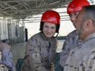 Las imponentes imágenes de la princesa Leonor haciendo su primer salto en paracaídas