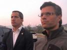 Guaidó convoca a los militares y al pueblo tras liberar de su arresto a Leopoldo López