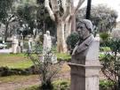 Los bustos de la Villa Borghese en Roma