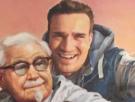 KFC le pinta un retrato al hombre que descubrió su truco de Twitter
