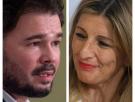 Rufián desvela cuando se fue "al carajo" su relación personal con Yolanda Díaz: "No puedo ser más sincero"