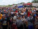 Dos nuevas caravanas con 4.300 migrantes parten desde frontera sur de México