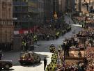 El féretro de Isabel II es trasladado desde Edimburgo a Londres