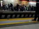 El metro de Teherán se convierte en lugar de protesta contra el gobierno de Irán