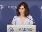 Ayuso: "No puede ser que el jueves aplaudiéramos a Feijóo y el martes tirándole por un puente"