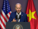 El equipo de Biden le corta en mitad de una rueda de prensa al no ser capaz de terminar una frase