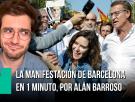 Alán Barroso te resume la manifestación contra la amnistía en 1 minuto