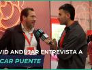 David Andújar entrevista a Óscar Puente en el Congreso Federal del PSOE en Sevilla