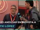 David Andújar entrevista a Patxi López en el Congreso Federal del PSOE en Sevilla