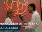 David Andújar entrevista a Pilar Alegría desde el Congreso del PSOE