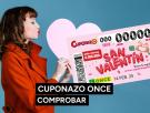 Comprobar resultado Cuponazo de San Valentín 2025 de la ONCE en directo: sorteo hoy viernes 14 de febrero