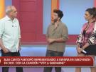 Blas Cantó recuerda que quedó igual que Melody en Eurovisión pero se lleva la ovación por lo que añade después