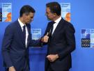 Rutte se mete (a medias) en la pelea de Trump con España en la OTAN: "España está totalmente de acuerdo con los objetivos"