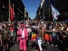 La marcha del Orgullo LGTBIQ+ en Budapest, en imágenes