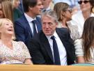 Las cámaras de Wimbledon enfocan a Hugh Grant en el palco y la escena ya es la imagen del día