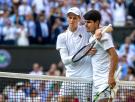 Yannick Sinner y Carlos Alcaraz protagonizan un divertido momento: la razón está en sus teléfonos móviles