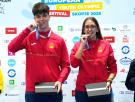 Juan Miguel y Gloria, la pareja de oro y futuro que ha 'disparado' a España en el Festival Olímpico de la Juventud Europea