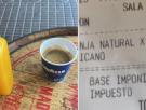 Muestra lo que ha pagado por un café y un zumo y es para atragantarse del susto