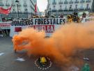 Los bomberos forestales de la Comunidad de Madrid vuelven a la lucha: "Ya no nos pueden engañar más"
