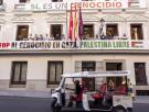 "Sí, es un genocidio": la pancarta con la que Más Madrid responde a Almeida