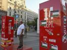 La gran protesta por Gaza llega a Madrid con la Vuelta: banderas palestinas agotadas y mensajes por WhatsApp para movilizarse