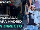 Sigue en directo la manifestación propalestina en Madrid tras la cancelación de La Vuelta