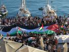 La Flotilla denuncia ataques de Israel como represalia por negarse a entregarle la ayuda que llevan a Gaza: "Son repugnantes"