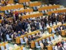 La gran mayoría de los países abandonan la sala a modo de protesta cuando Netanyahu iba a empezar su discurso en la ONU