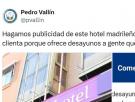 Una clienta critica un hotel de Madrid, pero el motivo que da está enorgulleciendo a muchos