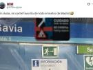 A primera vista es de risa, pero este cartel que hay en el metro de Madrid es mucho más importante de lo que parece