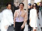 De la chaqueta torera al impactante tocado negro: la semana grande de 'looks' de Rosalía en París