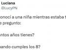 Le pregunta a una niña cuándo cumple años y la repuesta que le da deja en 'shock' a cualquiera