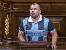 Llaman "perroflauta" a este diputado de Sumar por llevar esta camiseta al Congreso y él no tarda en reaccionar