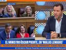 Oscar Puente desvela lo que hay detrás del comentado "ánimo, Alberto" de Sánchez a Feijóo