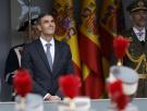 Sánchez se ausenta de la recepción del Palacio Real después de saludar a los Reyes