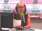 Julia Otero dice alto y claro lo que le produce escuchar al PP "ponerse del lado de Trump"