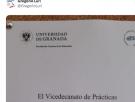 El responsable del polémico cartel de la Universidad de Granada explica el motivo por el que lo colgaron
