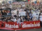 Miles de personas salen a las calles de Valencia para pedir la dimisión de Mazón en el primer aniversario de la DANA