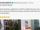 Muestra lo que ha cambiado en esta céntrica plaza de Madrid tras estar de obras: el resultado es demoledor