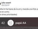 Su familia la pilla estando fuera de clase y atención al mensaje del padre más tranquilo de España